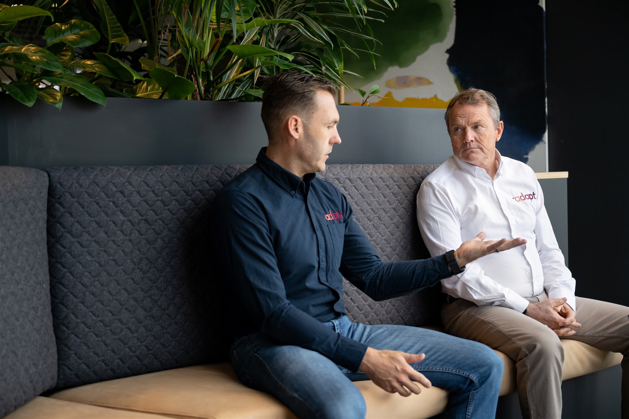 Bill Withers and Gabe Enslin discussing the Succession Thinking framework